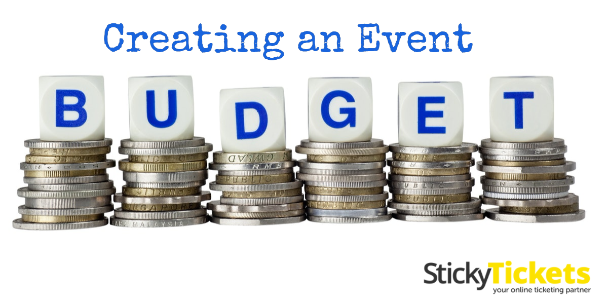 Online ticketing, event budget, creating event