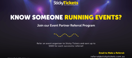 Sticky Tickets Referral Program